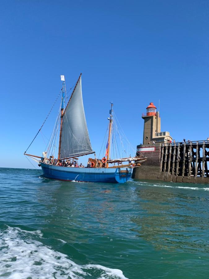 Le Ponton Leilighet Fécamp Eksteriør bilde